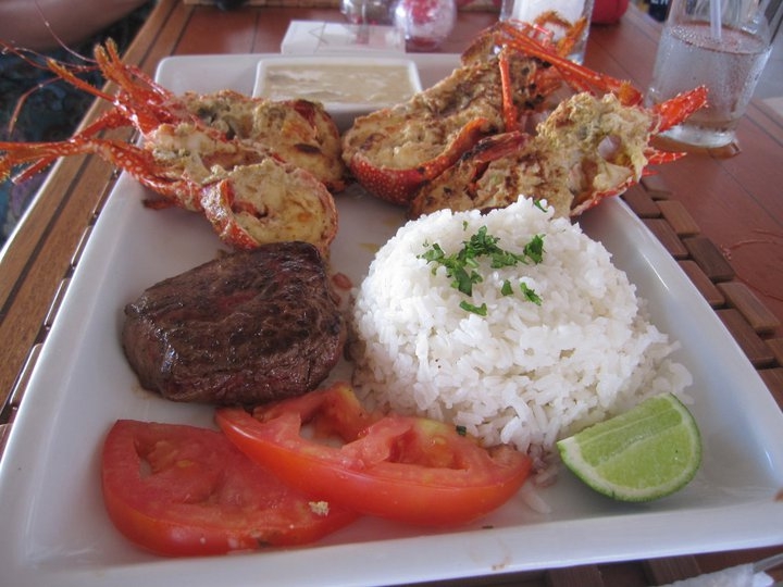 Lobster and fillet