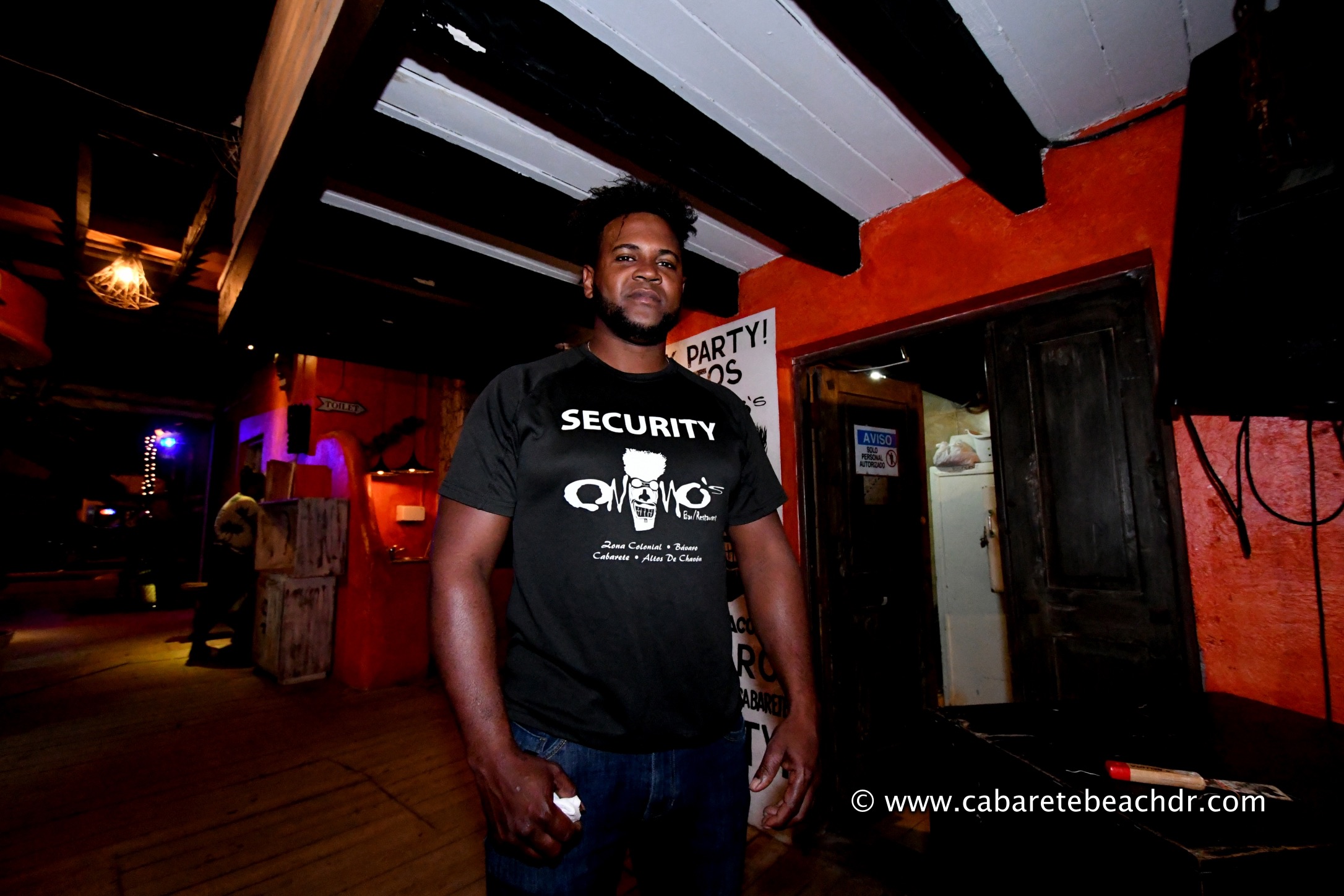 Security man at Onnos