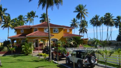 Dominican beach villa